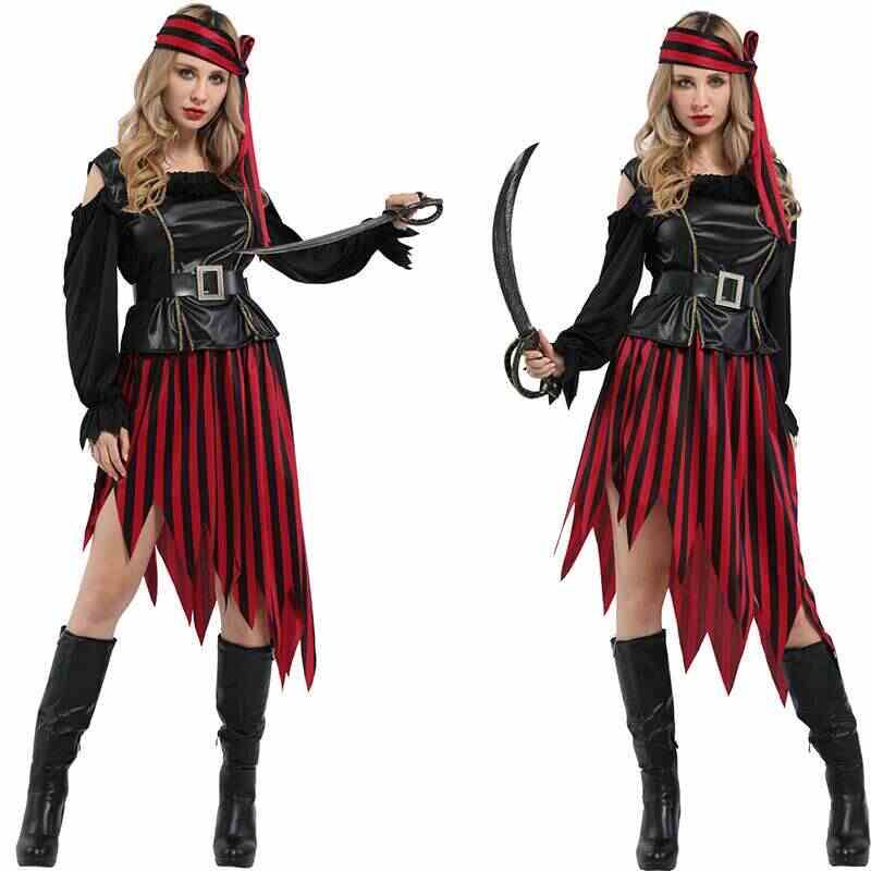 Ethnic Fashion Clothing - Adult Women's Pirate Costume Halloween Cosplay