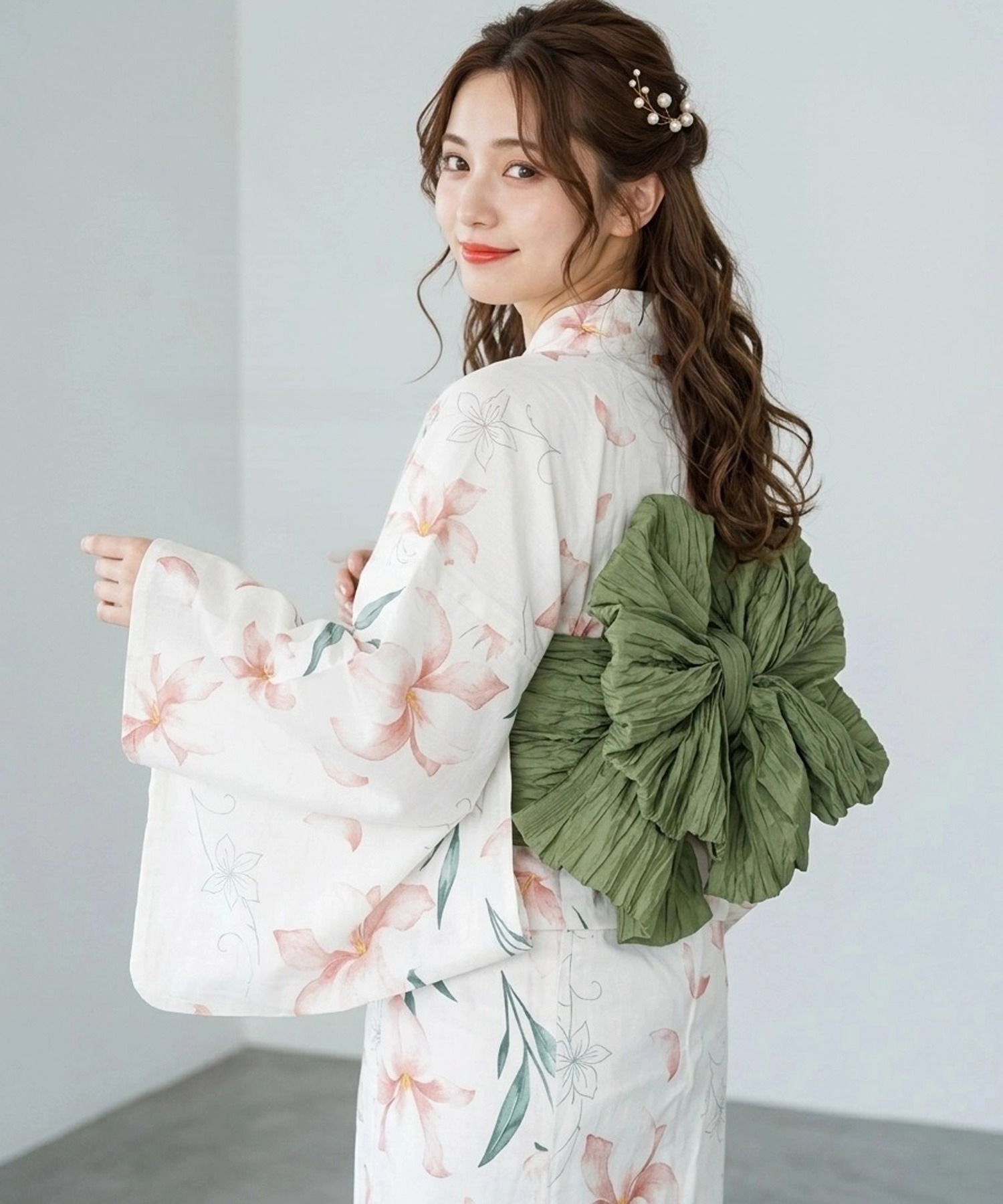 Ethnic Style Dresses - Traditional Yukata Kimono Cotton Linen Material