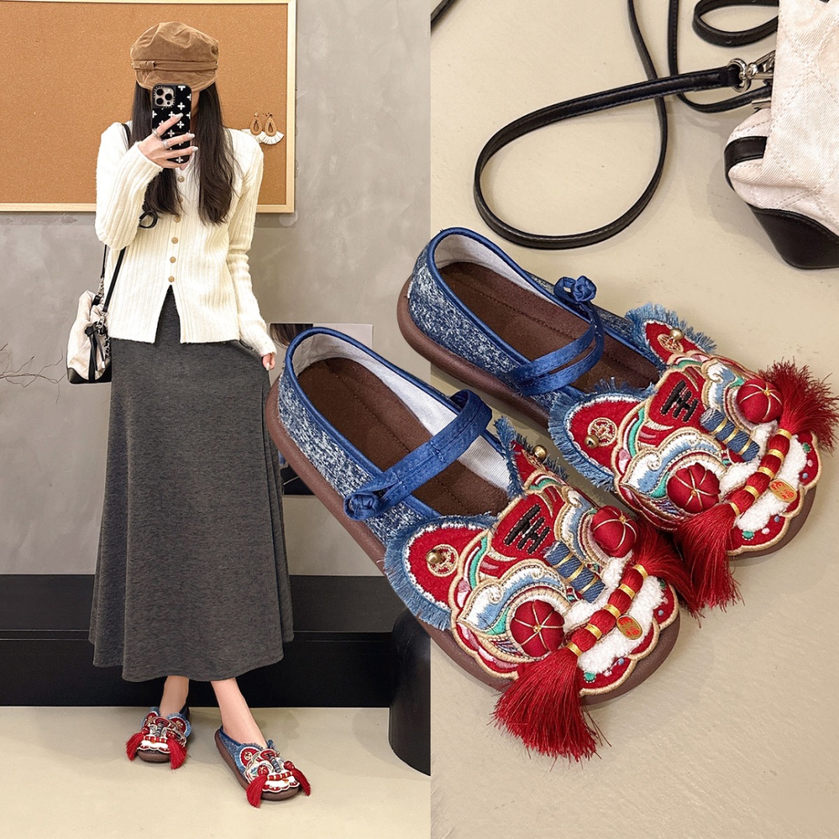 Spring/Autumn Women Retro ethn - огляд і ціна Ethnic Fashion House