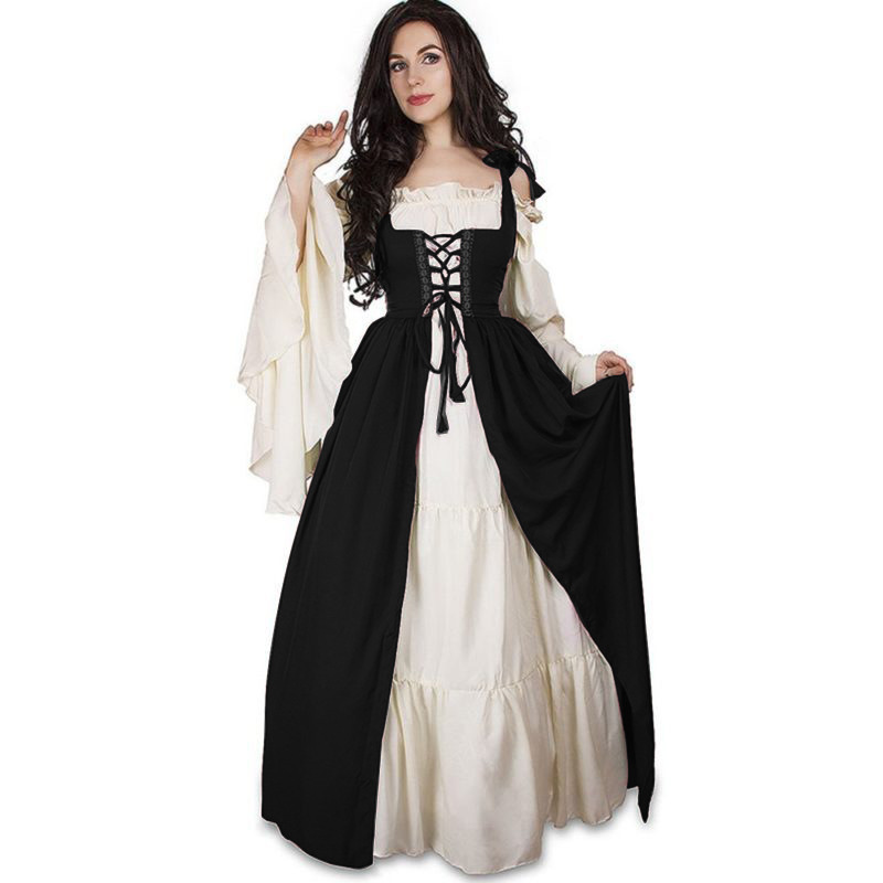 Renaissance Medieval Dress Bel - огляд і ціна Ethnic Fashion Clothing