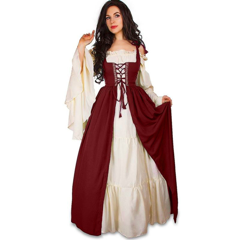 Renaissance Medieval Dress Bel - огляд і ціна Ethnic Fashion Clothing