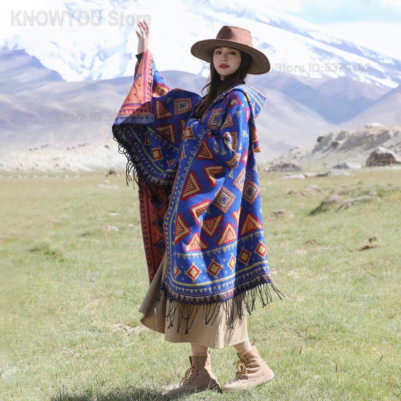 Women's Ethnic Style Hooded Cl - огляд і ціна Ethnic Fashion Photography