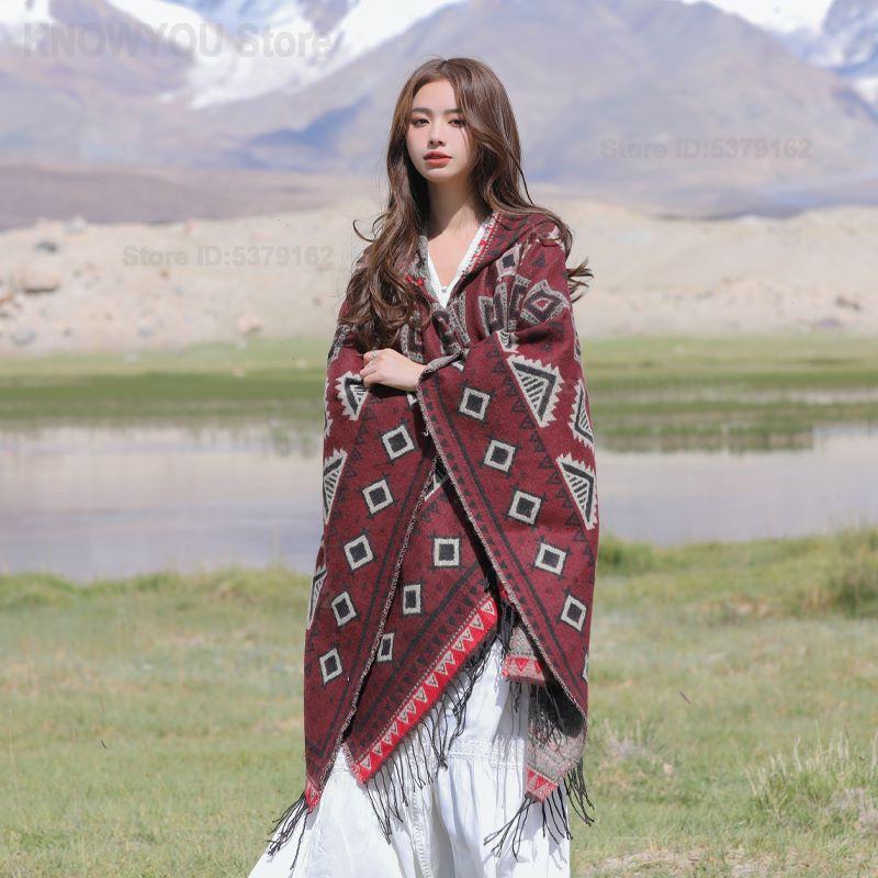 Women's Ethnic Style Hooded Cl - огляд і ціна Ethnic Fashion Photography