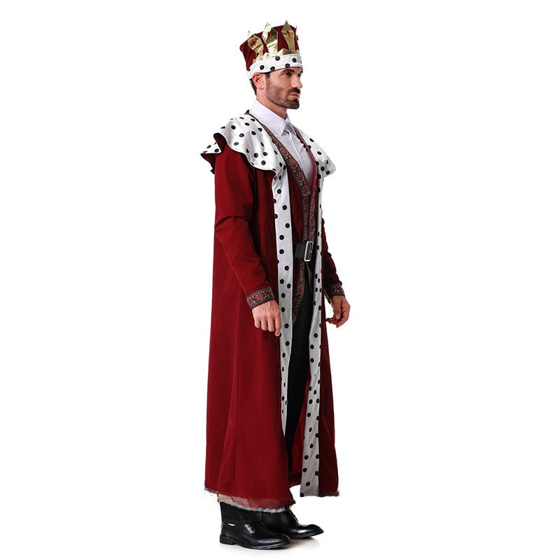 Medieval King's Robe Costume R - огляд і ціна Ethnic Fashion Clothing