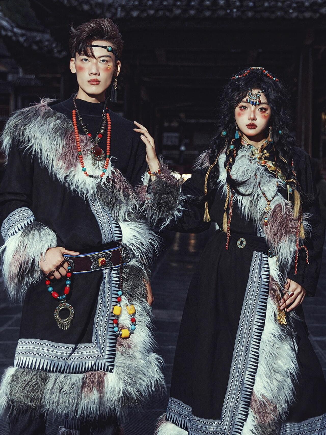 Tibetan Costume Women's New St - огляд і ціна Ethnic Fashion Photography