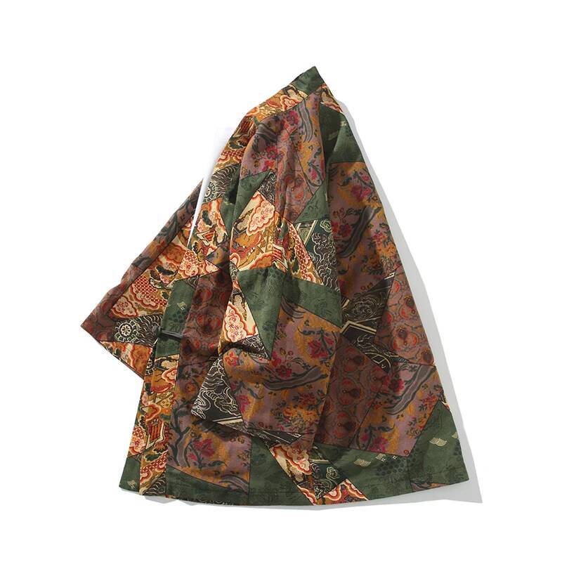 Ethnic Style Print Yukata Men  - огляд і ціна Ethnic Fashion Clothing