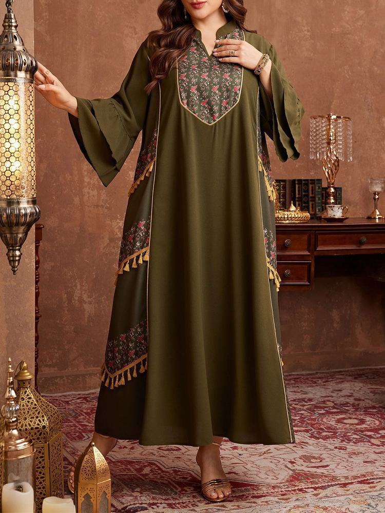 GIBSIE Plus Size Ethnic Style  - огляд і ціна Ethnic Style Dresses