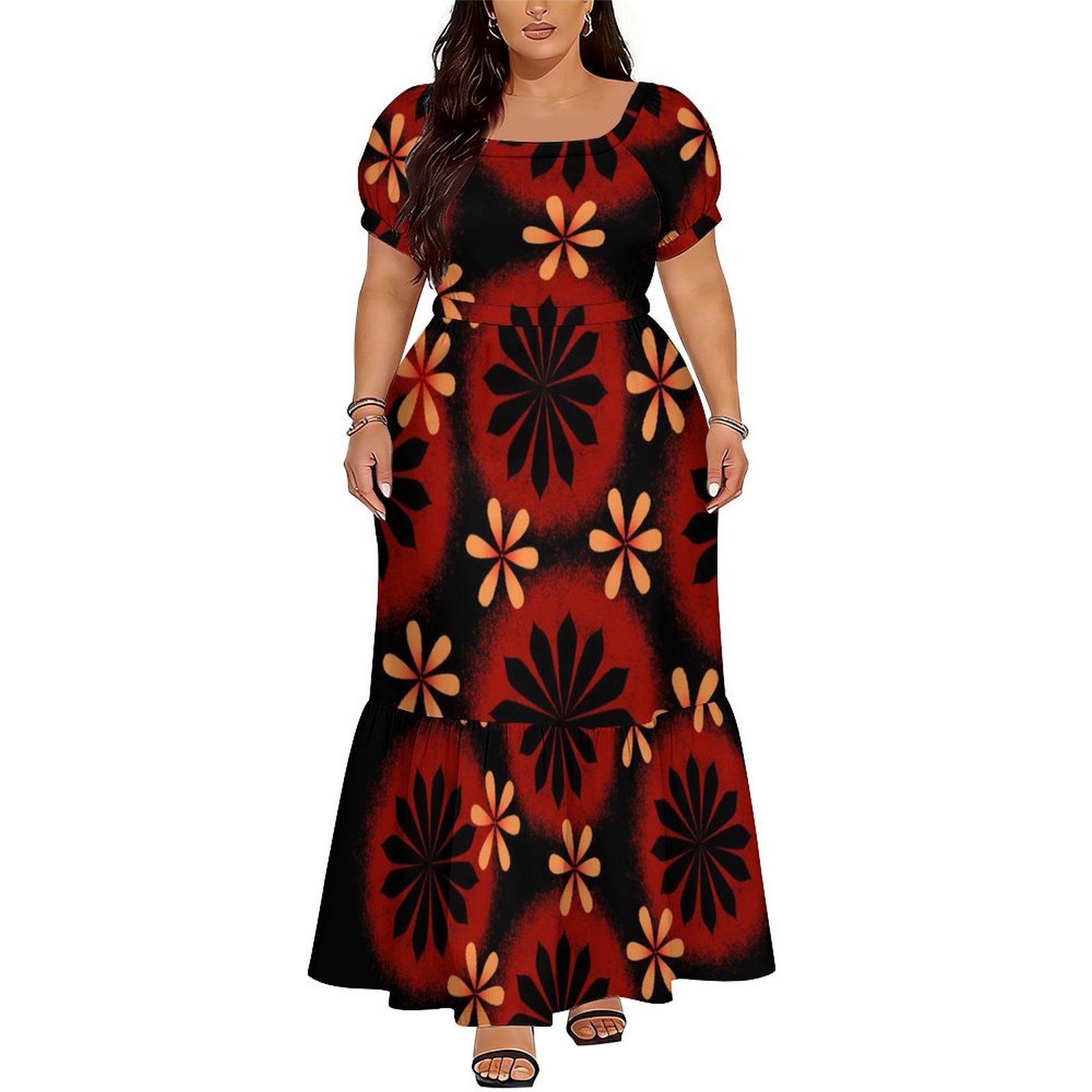 Comfortable Women's Short-Slee - огляд і ціна Ethnic Style Dresses